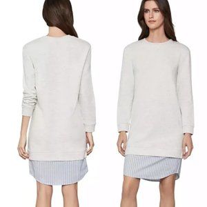 NWT BCBGMaxAzria French Terry Cotton Sweater Dress